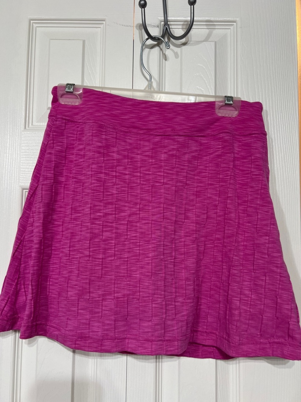Title Nine Sm Matahari Fuchsia Textured ALine mini skort Active Casual Vacation